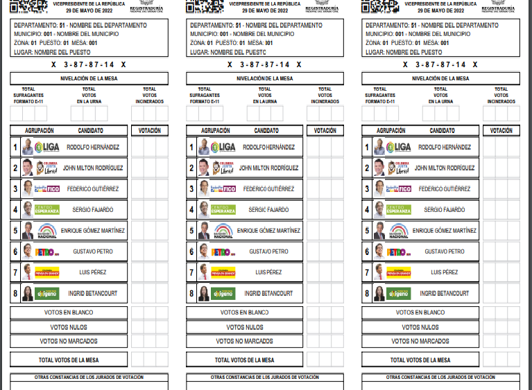 Estrategias para las votaciones presidenciales