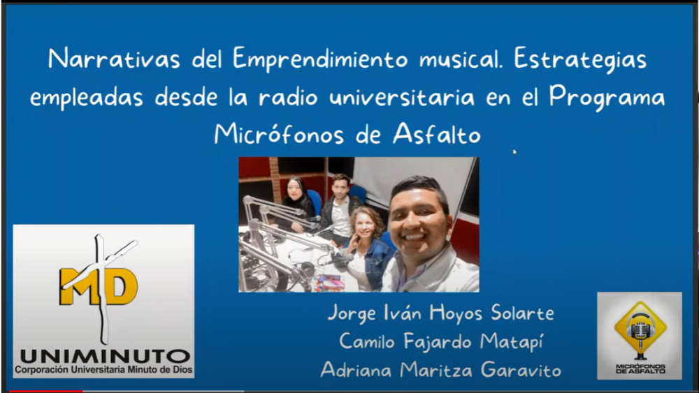 Implementación de estrategias narrativas para la visibilización de los emprendimientos musicales. Caso de estudio micrófonos de asfalto 