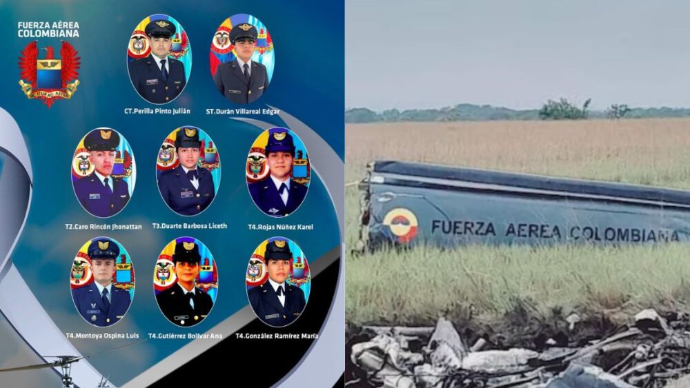 Detalles del trágico accidente aéreo en Vichada, 8 héroes de la Fuerza Aérea