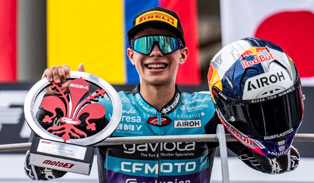 Ganador colombiano en Moto2, marcó hecho histórico