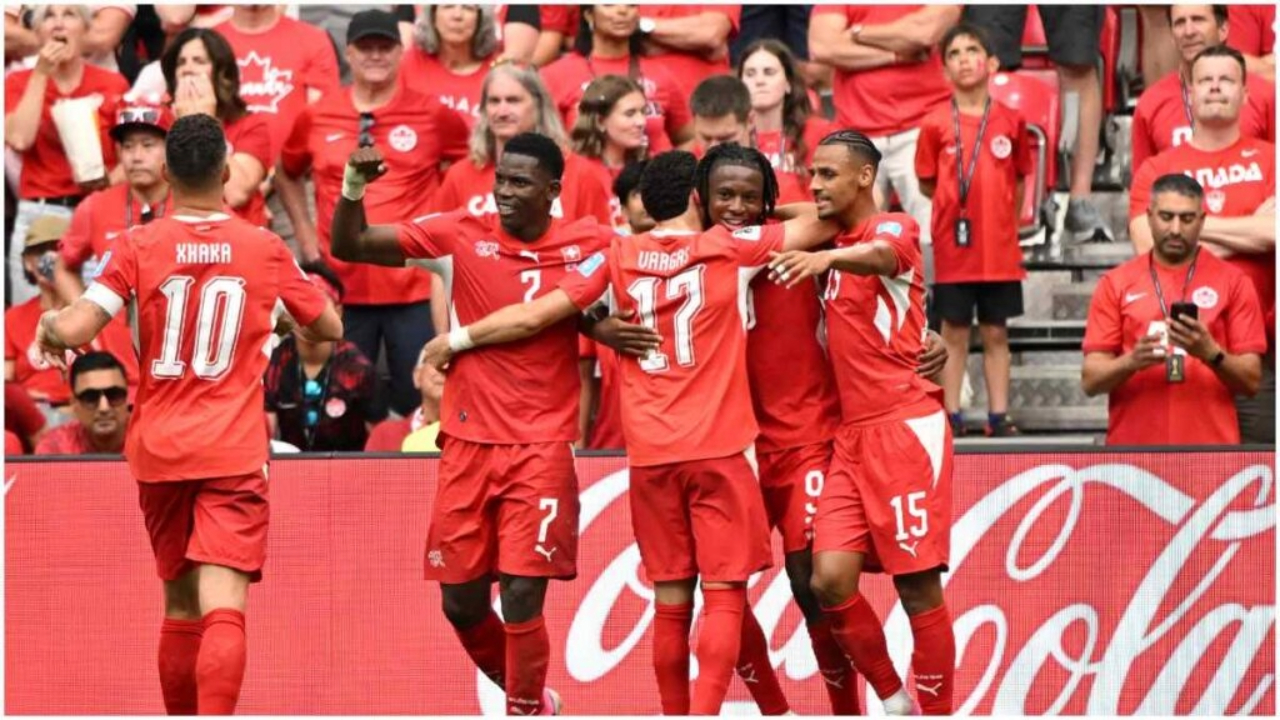 Suiza 2-1 Canadá: los europeos se quedaron con el liderato del Grupo B