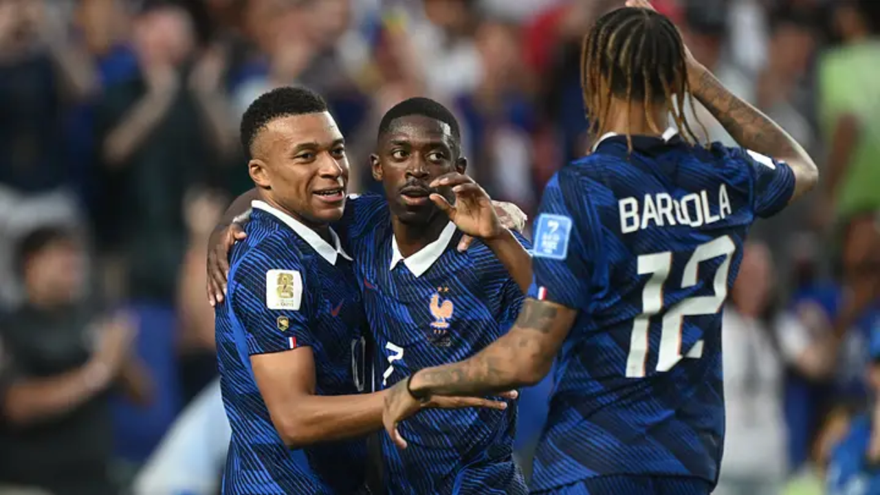 Francia 4-1 Noruega: Dembélé firmó un hat-trick y lideró la clasificación francesa