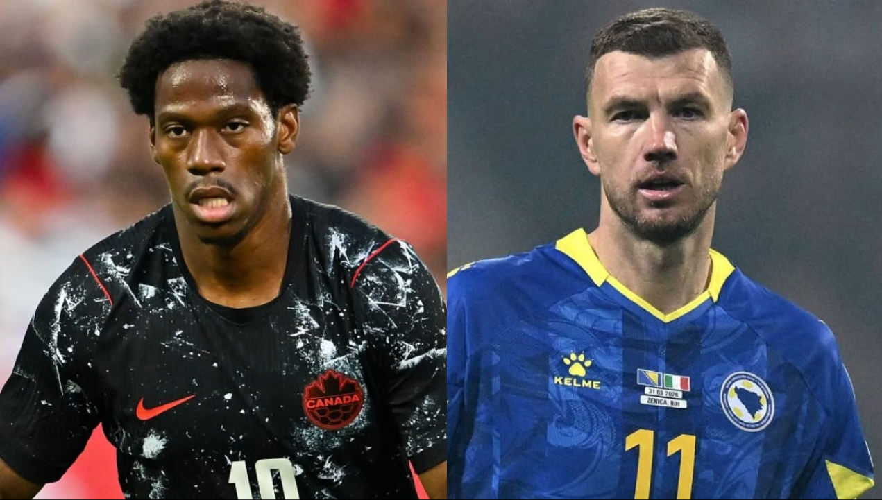 Canadá 1-1 Bosnia: se repartieron los puntos en el debut del Grupo F del Mundial
