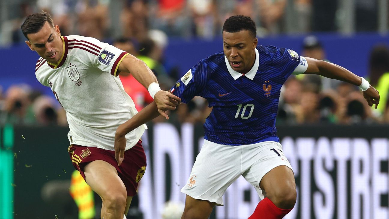 Se acabó el poderío francés: España gana 2-0, asegura cupo en la final y sueña con bordar la segunda estrella