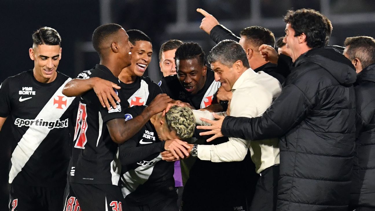 Vasco da Gama goleó a Olimpia y será el rival de River o Independiente Santa Fe - ESPN